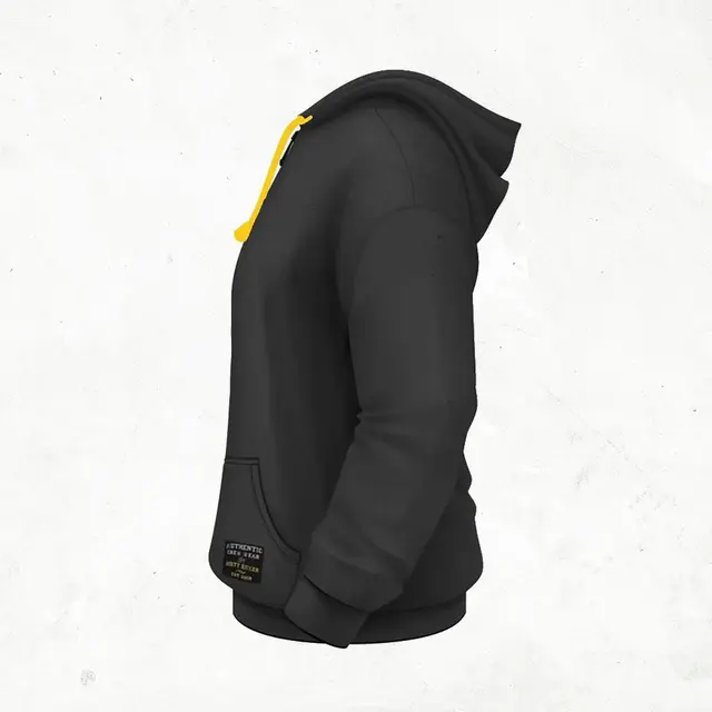 Dirty Rigger Hoodie Zip-Up L 340 GSM bomullsfleece hoodie 