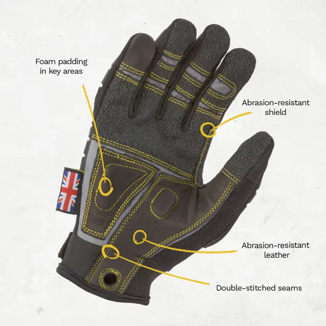 Dirty Rigger Protector 3.0 FF Full-fingered heavy-duty glove, EN388 
