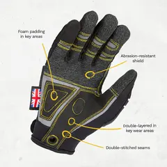 Dirty Rigger Protector 5.0 SF FF M Full-fingered heavy-duty glove, EN388