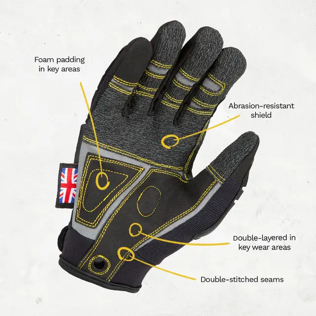 Dirty Rigger Protector 5.0 SF FF L Full-fingered heavy-duty glove, EN388 