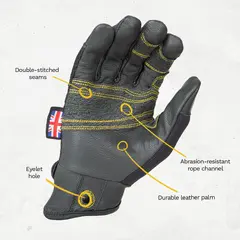 Dirty Rigger Rope Ops 2.0 FF M Full-fingered rope glove, EN388