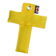 Dirty Rigger T-Bar-markør Yellow Limfri scenemarkør, 300 g stålhagl