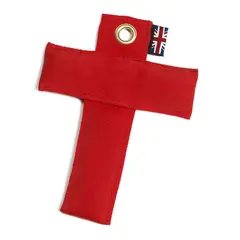 Dirty Rigger T-Bar-markør Red Limfri scenemarkør, 300 g stålhagl
