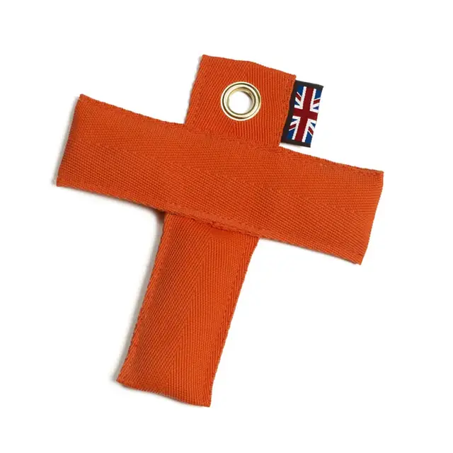 Dirty Rigger T-Bar-markør Orange Limfri scenemarkør, 300 g stålhagl 