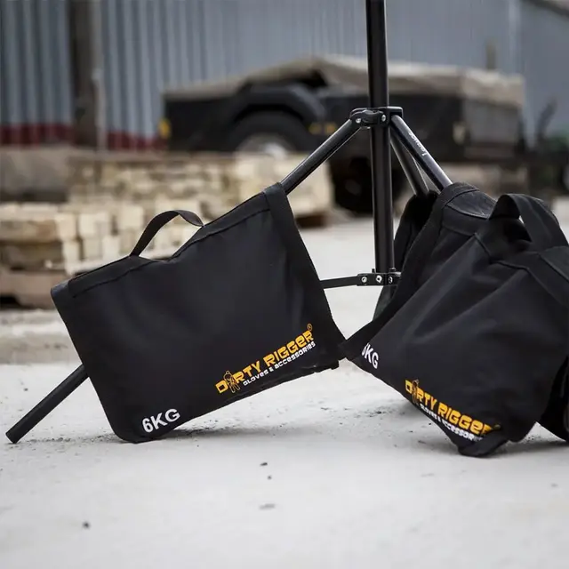 Dirty Rigger Shot Bag (uten stein) Ballastbag, 6 kg kapasitet 