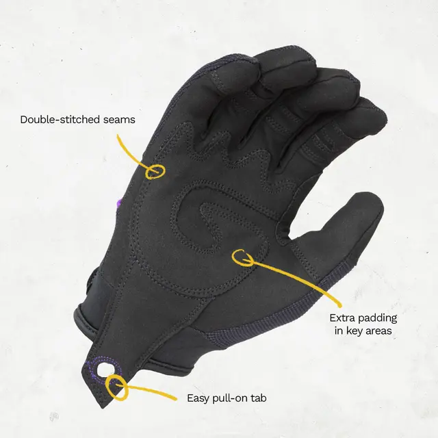Dirty Rigger SlimFit 2.0 FF M Full-fingered rigger glove, EN388 