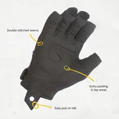 Dirty Rigger SlimFit FL S Fingerless rigger glove, EN388