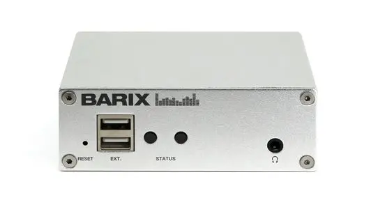 Barix RetailPlayer M400 Professional IP audio music player 