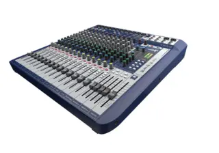 Soundcraft Signature 16 (12 mic, 4xEQ) 4xAux, Lexicon, USB rack