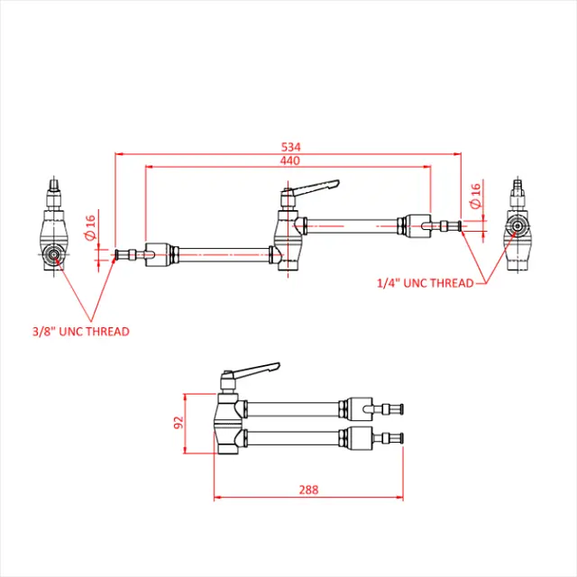 Doughty G1150 Pivot arm (Magic Arm) 