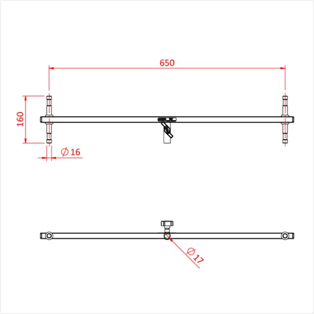 Doughty G1335 BABY DOUBLE HEADER 