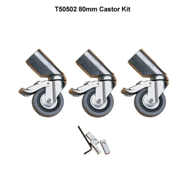 Doughty G2201 4" CASTOR KIT CINE COMBO STANDS 