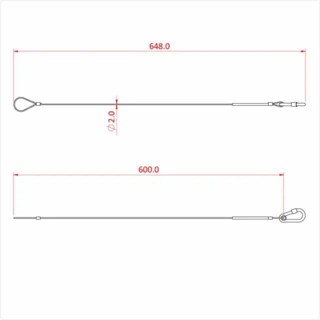 Doughty IP28410 ACCESSORY BOND 20KG (2MM X 600MM LONG) 