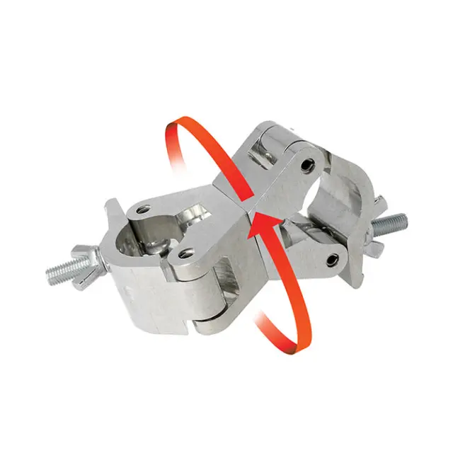 Doughty IP57100 DOUGHTY SWIVEL COUPLER (Silver) - STAINLESS STEEL FIXINGS 