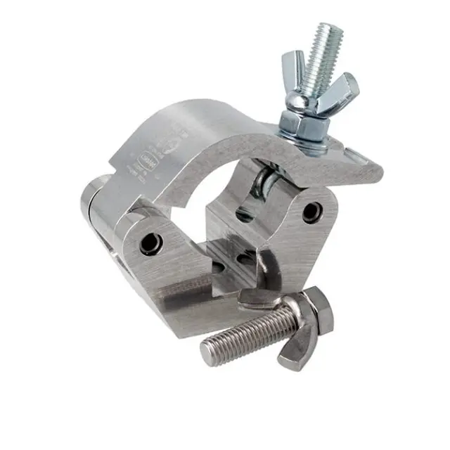Doughty IP57200 DOUGHTY HOOK CLAMP (Silver) - STAINLESS STEEL FIXINGS 