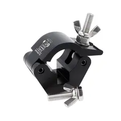 Doughty HOOK CLAMP, Black STAINLESS STEEL FIXINGS