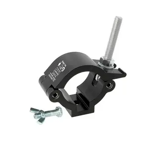 Doughty MAMMOTH HOOK CLAMP, Black STAINLESS STEEL FIXINGS
