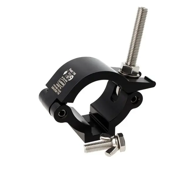 Doughty MAMMOTH HOOK CLAMP, Black STAINLESS STEEL FIXINGS 