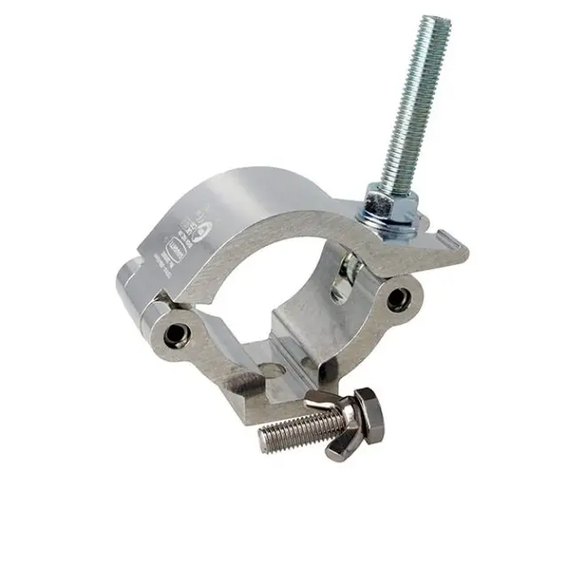 Doughty MAMMOTH HOOK CLAMP, Black STAINLESS STEEL FIXINGS 