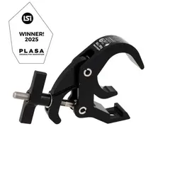 Doughty LIGHTWEIGHT QT CLAMP, Black STAINLESS STEEL FIXINGS