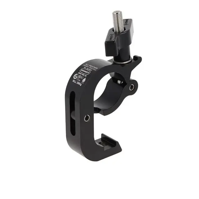 Doughty TRIGGER CLAMP, Black STAINLESS STEEL 