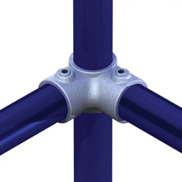 Doughty T11600 Corner Through Tube PIPECLAMP CORNER PLUS THROUGH TUBE 