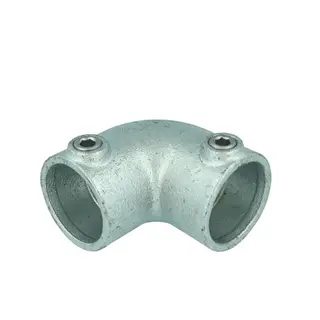Doughty T1250001 Pipe Clamp 90 Deg Elbow Pipe Clamp 90 Deg Elbow (Black)