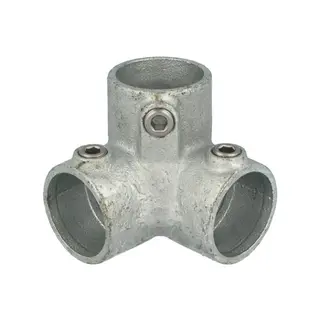 Doughty T12800 3 Way Elbow 90 Deg. PIPECLAMP 3 WAY ELBOW 90 deg.