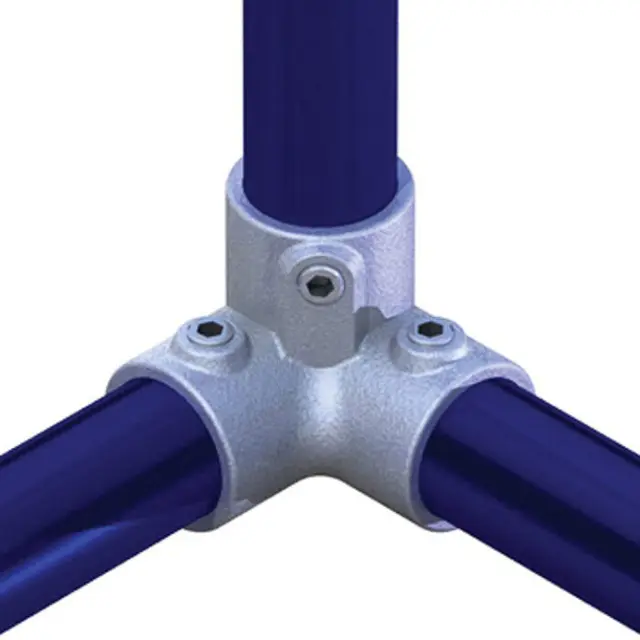 Doughty T12800 3 Way Elbow 90 Deg. PIPECLAMP 3 WAY ELBOW 90 deg. 