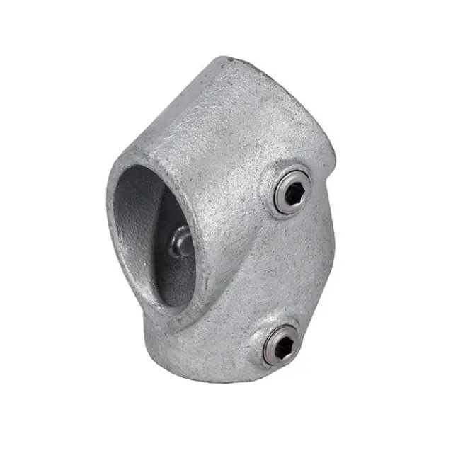 Doughty T12900 Adj. Short Tee PIPECLAMP ADJ. SHORT TEE (30-60 degree) 
