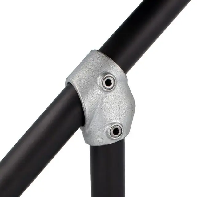 Doughty T12900 Adj. Short Tee PIPECLAMP ADJ. SHORT TEE (30-60 degree) 
