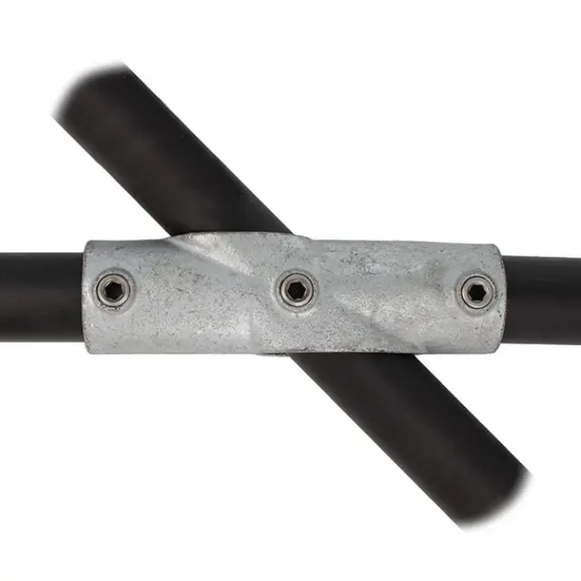 Doughty T13000 Two Socket Cross PIPECLAMP TWO SOCKET CROSS 