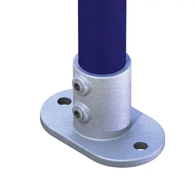 Doughty T13200 Railing Base Flange PIPECLAMP RAILING BASE FLANGE 