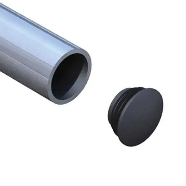 Doughty T13301 Plastic Stop End PIPECLAMP PLASTIC STOP END (black) 