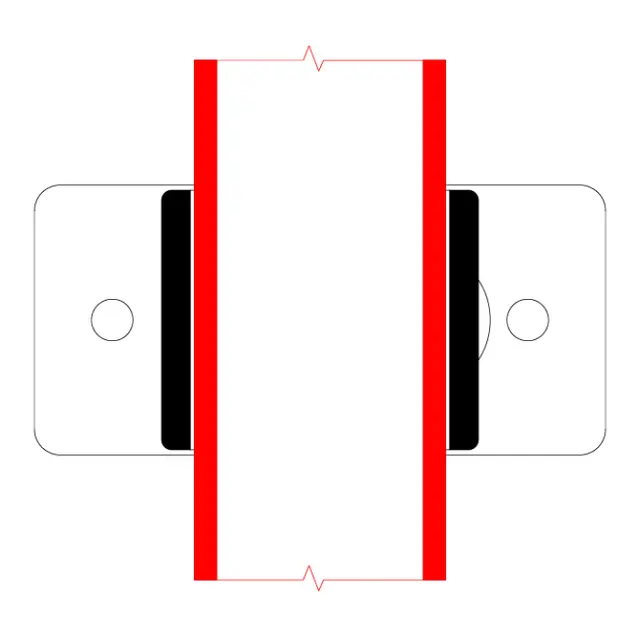 Doughty T14300 Handrail Bracket PIPECLAMP HANDRAIL BRACKET 
