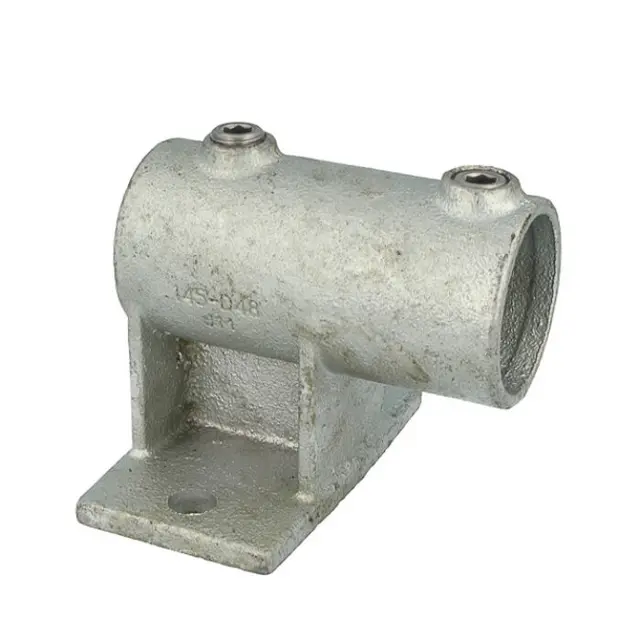 Doughty T14500 Rail. Side Sup. Ho. PIPECLAMP RAILING SIDE SUPPORT HORIZ. 