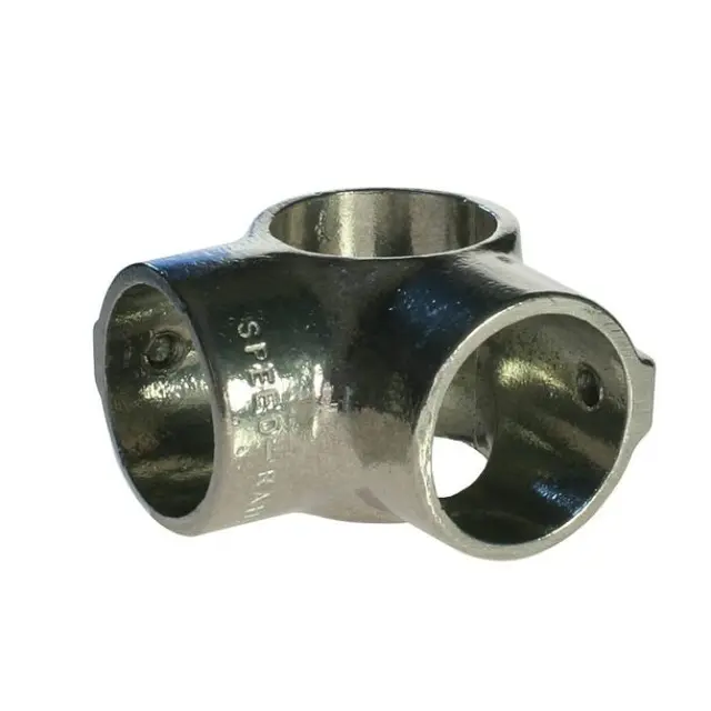 Doughty T194011E Corner (Slimline) CORNER (SLIMLINE) WITH THROUGH TUBE 