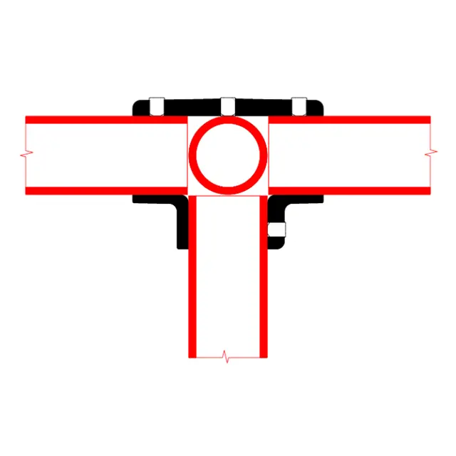 Doughty T194013 Side Outlet Tee SIDE OUTLET TEE 