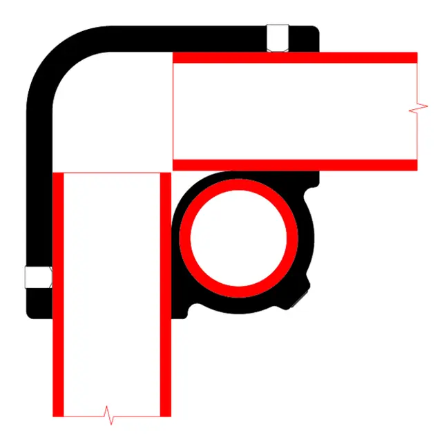 Doughty T194020 Outside Corner OUTSIDE CORNER 