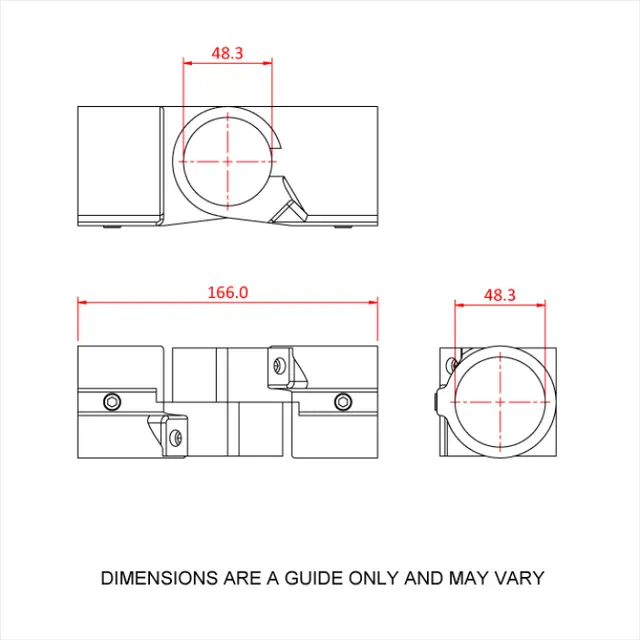 Doughty T194030C Short Tee Swivel SHORT TEE SWIVEL 
