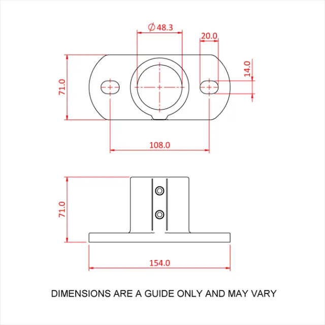 Doughty T194046 Flange FLANGE 