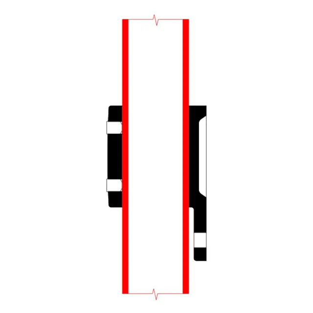 Doughty T194050 Side Palm Fixing SIDE PALM FIXING 
