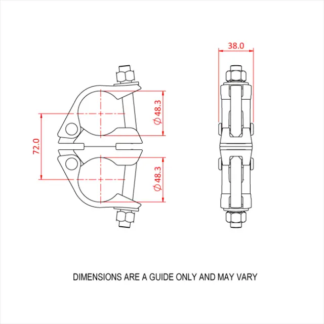Doughty T24801 DROP FORGED SWIVEL COUPLER 