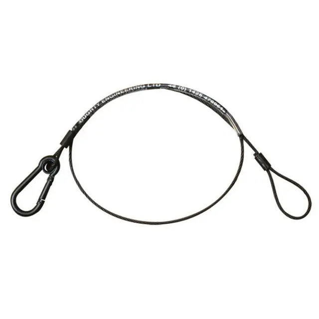 Doughty T2840001 5Kg SAFETY BOND (2mm x 500mm long with M4 Carbine Hook) 