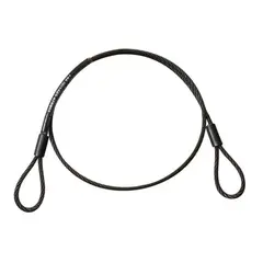 Doughty T2849001 sikkerhetswire 3mm 60cm 100kg uten krok bruk (T23490)