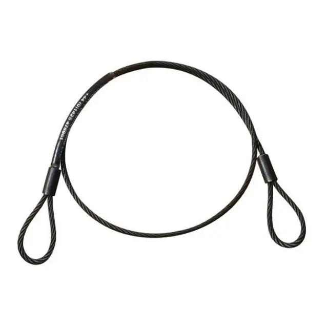 Doughty T2849001 sikkerhetswire 3mm 60cm 100kg uten krok bruk (T23490) 
