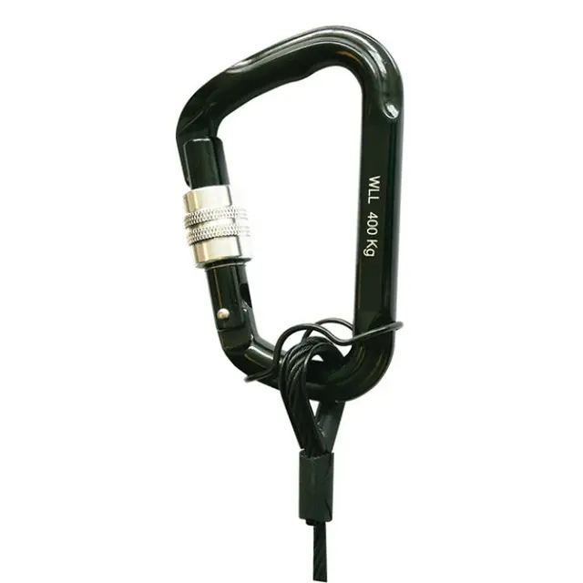 Doughty T2870001 KARIBINER (tested) (Black) 