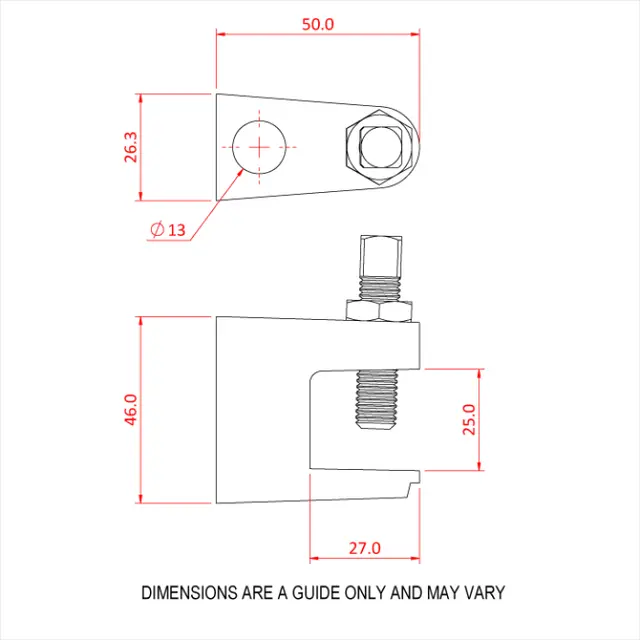 Doughty T29700 LINDAPTOR FLANGE CLAMP 