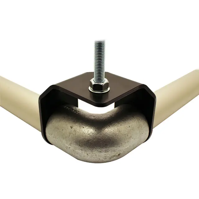 Doughty T30407 GRID HANGER CORNER (Black) 