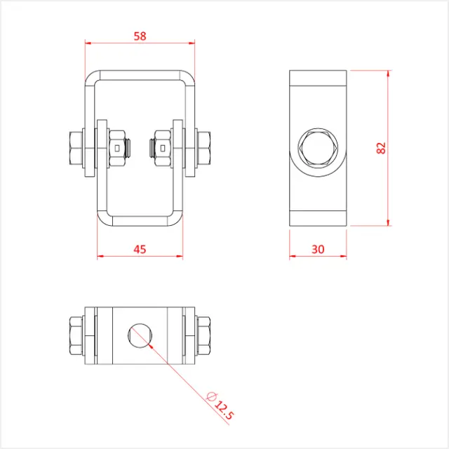 Doughty T30410 UNIVERSAL JOINT 